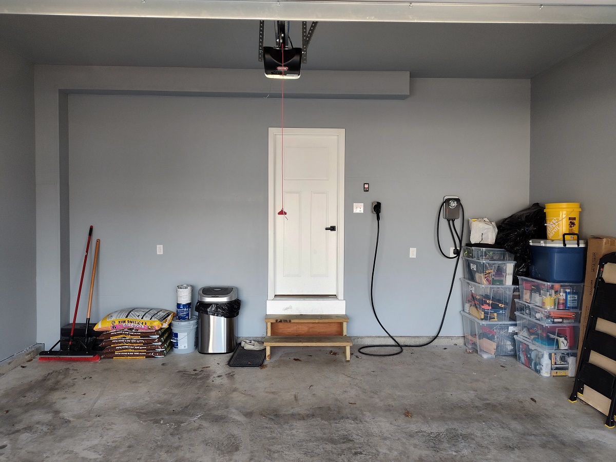 After look of a painted living room