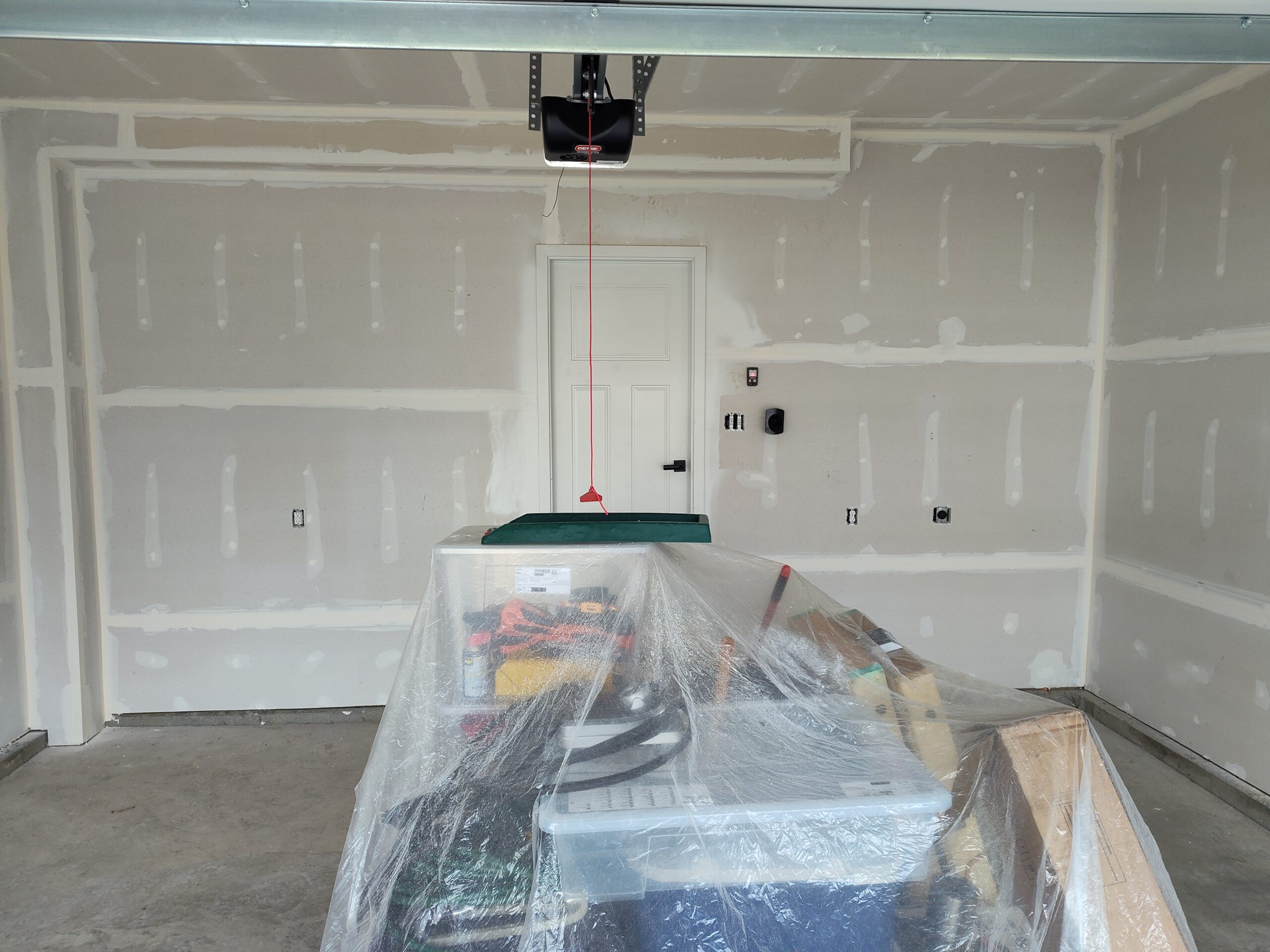 Before image of a living room